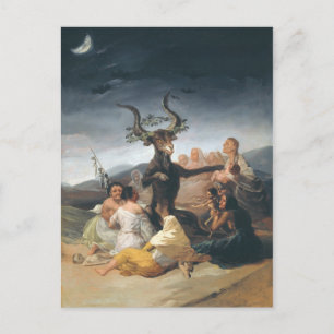 Witches Sabbat - Francisco de Goya (1797-1798) Briefkaart