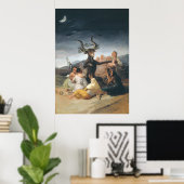 Witches Sabbat - Francisco de Goya (1797-1798) Poster (Thuiskantoor)