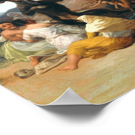 Witches' Sabbat (Goya, 1798) Poster (Hoek)