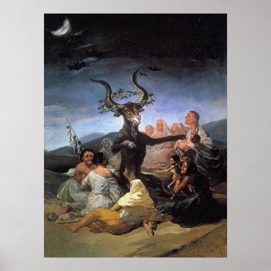 "Witches" Sabbat Poster (Voorkant)