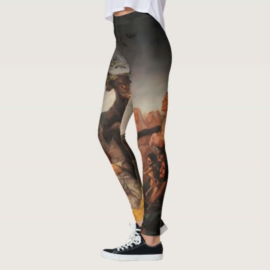 Witches' Sabbath by Francisco de Goya Leggings (Links)