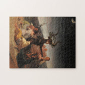 Witches' Sabbath by Francisco de Goya Legpuzzel (Horizontaal)