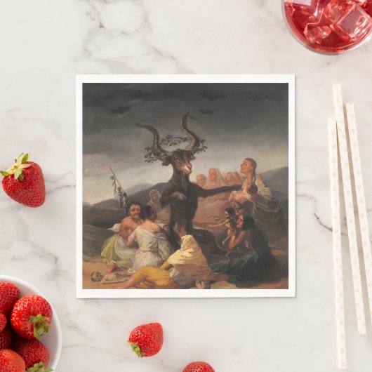 Witches' Sabbath by Francisco de Goya Servet (Insitu)