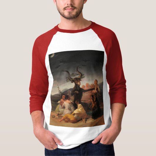 Witches' Sabbath by Francisco de Goya T-shirt (Voorkant)