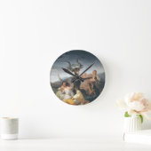 Witches Sabbath - Francisco de Goya (1797-1798) Ronde Klok (Huis)