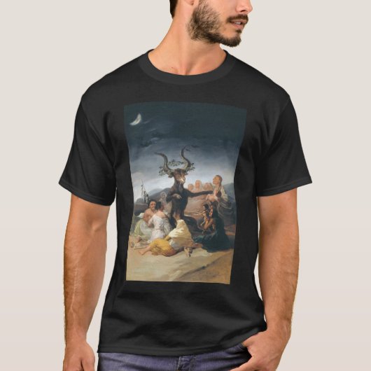 Witches Sabbath - Francisco de Goya (1797-1798) T-shirt (Voorkant)
