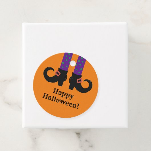 "Witches Shoes" Bedankjes Labels (In situ)