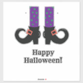 "Witches Shoes" Sticker (Vel)