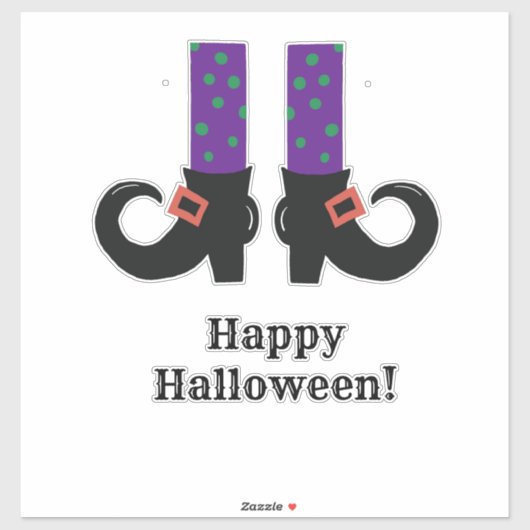 "Witches Shoes" Sticker (Vel)