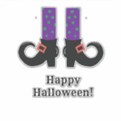 "Witches Shoes" Sticker (Voorkant)