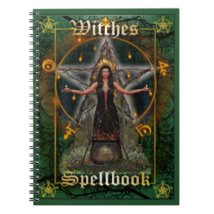 Witches Spellbook - Earth Element (Green Hoesje) Notitieboek