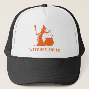 Witches Squad Halloween Ma Matching Party Trucker Pet