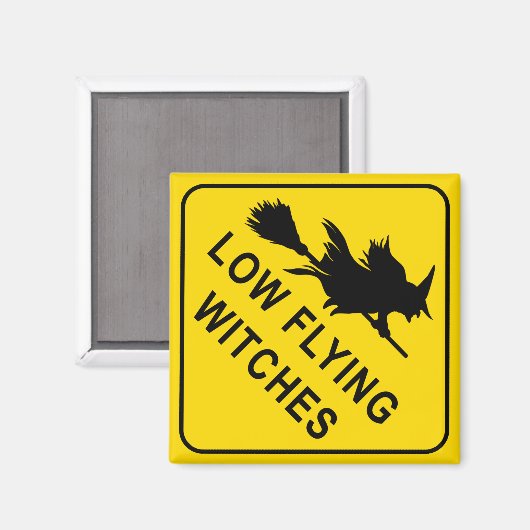 Witches Square Magnet (Voorkant / Achterkant)