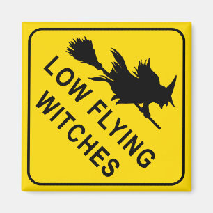 Witches Square Magnet