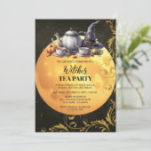 Witches Tea Party Kaart (Staand voorkant)