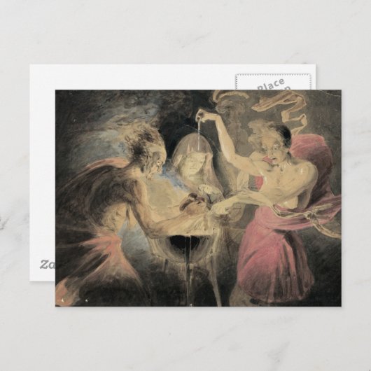 Witches uit Macbeth Briefkaart (Voorkant / Achterkant)