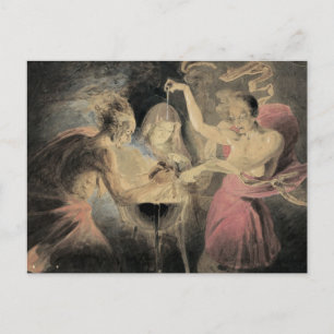 Witches uit Macbeth Briefkaart