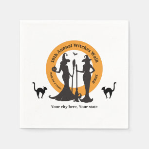 Witches Walk Event Cocktail Servet