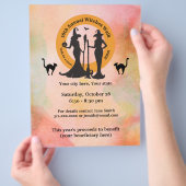 Witches Walk Event Flyer (Hand)