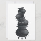 Witches Weekend Bachelorette Party Itinerary Kaart (Achterkant)