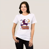 Witches & Wieners Spooky Teckel Shirt (Voorkant volledig)