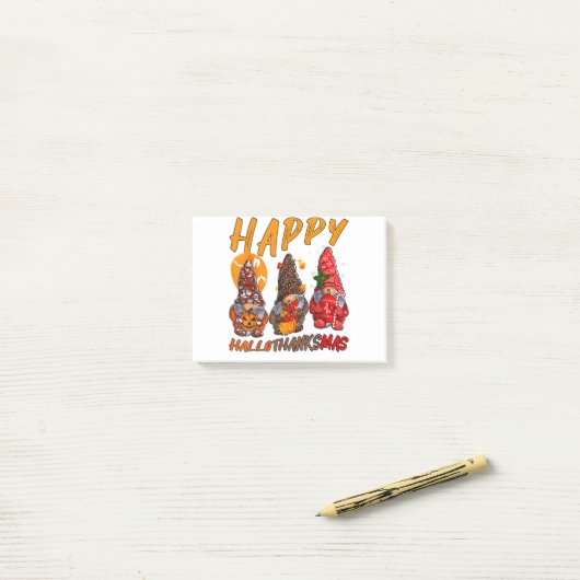 Witches, Witch Hat, Cute Witch Costume, Funny Hall Post-it® Notes (Op bureau)