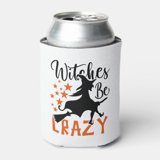 Witches zijn gek blikjeskoeler (Blikje Voorkant)