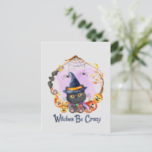 Witches zijn gek briefkaart