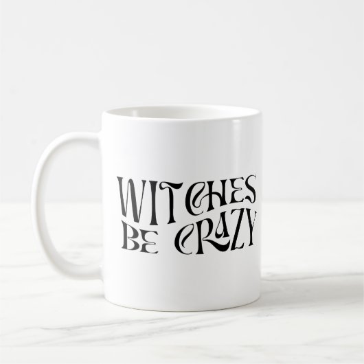 Witches zijn gek Halloween Koffiemok (Links)