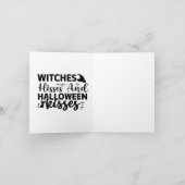 Witches zijn gek kaart (Binnen)