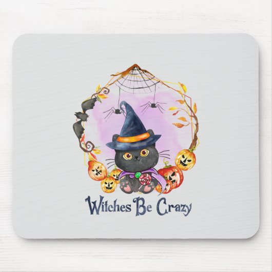 Witches zijn gek muismat (Voorkant)
