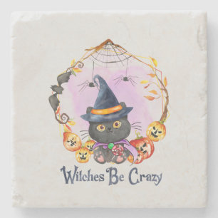 Witches zijn gek stenen onderzetter