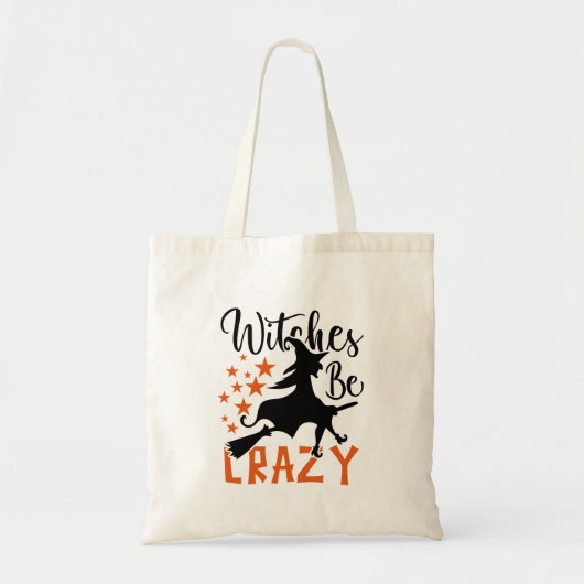 Witches zijn gek tote bag (Voorkant)