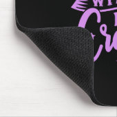 Witches zijn gekkenzwart en Paars Muismat (Hoek)