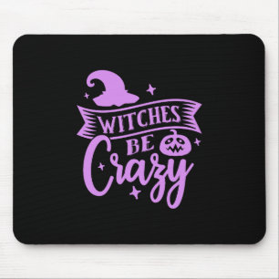 Witches zijn gekkenzwart en Paars Muismat
