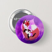 Witches zonder glorie: Fox!Astra Badge Ronde Button 5,7 Cm (Voorkant /achterkant)