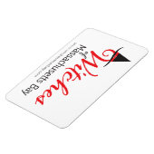 WitchesMassBay logo magneet (Linkerzijde)