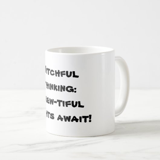Witchful Thinking: Brew-tiful Nights Koffiemok (Voorkant rechts)