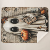 Witchful Thinking: een boek met een boek Sherpa Deken (Voorkant (horizontaal))