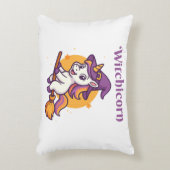 Witchicorn - Grappig schattig Accent Kussen (Voorkant(Verticaal))