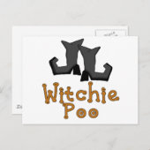 Witchie Poo T-shirts en cadeaus Briefkaart (Voorkant / Achterkant)