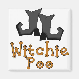 Witchie Poo T-shirts en cadeaus Magneet