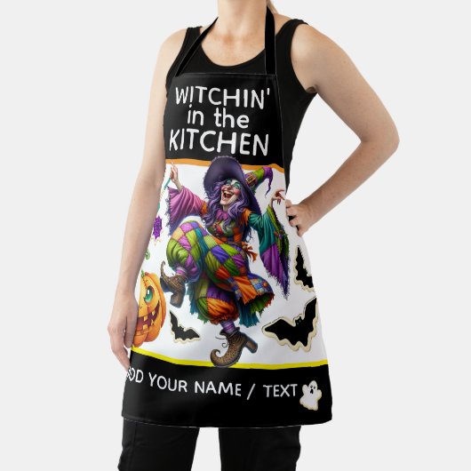 Witchin' in de keuken SCHORT All-Over Print Schort (Insitu)