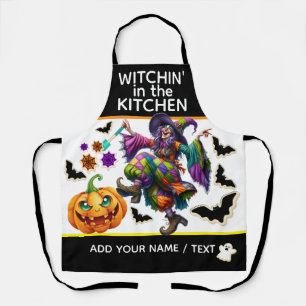 Witchin' in de keuken SCHORT All-Over Print Schort