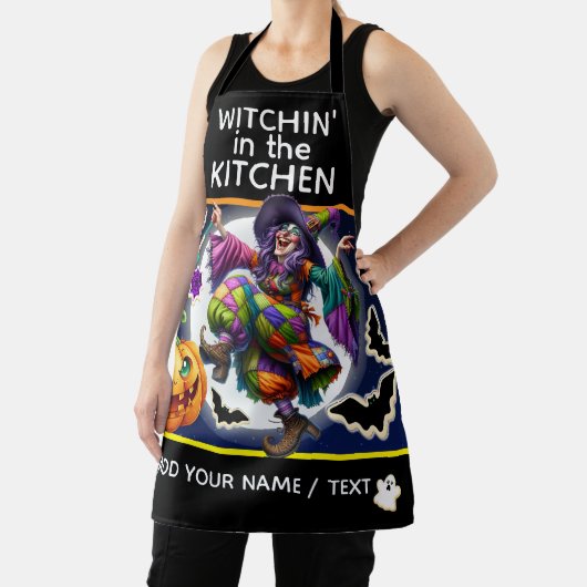 Witchin' in de keuken SCHORT All-Over Print Schort (Insitu)