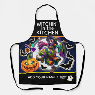 Witchin' in de keuken SCHORT All-Over Print Schort