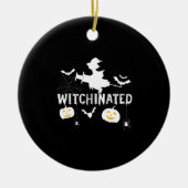 Witchinated Halloween 2021Costume Funny Witch Keramisch Ornament (Voorkant)