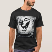 Witching Cat T-shirt (Voorkant)