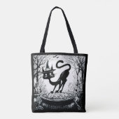 Witching Cat Tote Bag (Achterkant)