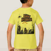 Witching Hour Fluistert geel T-shirt (Achterkant)